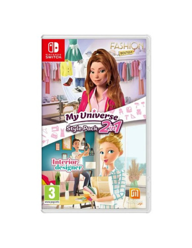 Videogioco Microids 1148207 SWITCH My Universe 2 in 1 Style Pack