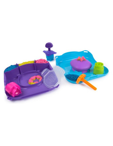 Sabbia creativa Spin Master 6069401 KINETIC SAND Squish Motion Playset