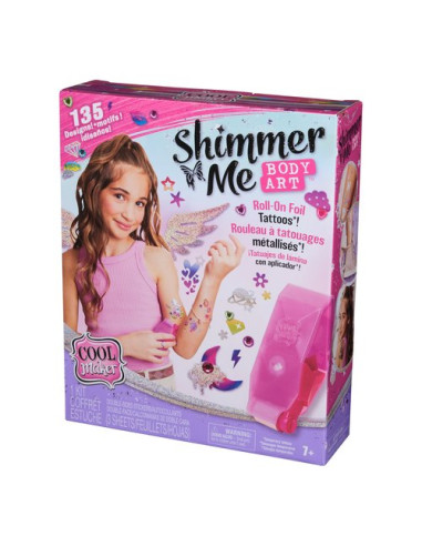 Shimmer Me Roll Crea Tatoo Spin Master 6071786 COOL MAKER Assortito