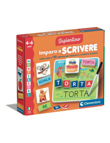 Gioco educativo Clementoni 16859 SAPIENTINO BABY MONTESSORI Imparo a s