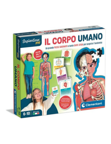 Gioco educativo Clementoni 16471 SAPIENTINO Il Corpo Umano