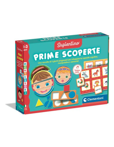 Gioco educativo Clementoni 16469 SAPIENTINO BABY MONTESSORI Prime scop