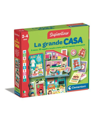 Gioco educativo Clementoni 16853 SAPIENTINO BABY MONTESSORI La Grande