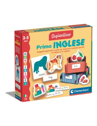 Gioco educativo Clementoni 16868 SAPIENTINO BABY MONTESSORI Primo Ingl