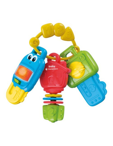 Prime attività Clementoni 17914 BABY Multi-activity Keys Suoni e luci