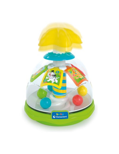 Prime attività Clementoni 17895 BABY Happy Friends Spinning Top