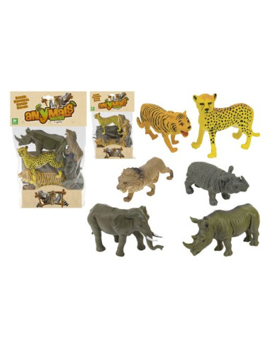 Animali dello Zoo 6 pz Globo 41710 ANIMALS MATES Assortito