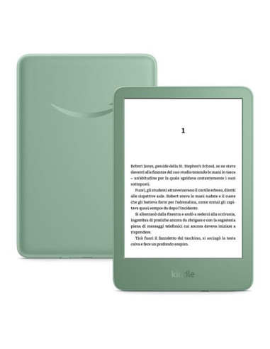 Ebook Amazon B0CP31VPZ1 KINDLE 2024 release con pubblicità Matcha gree