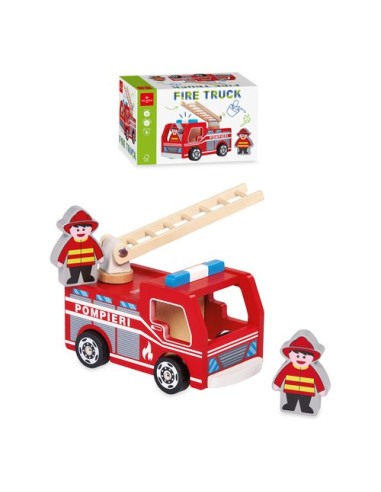 Prime attività Dal Negro 54107 Fire Truck veicolo pompieri legno