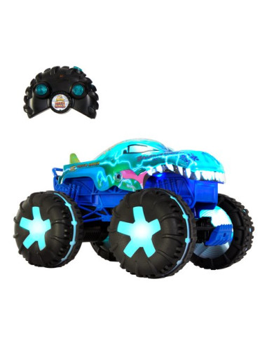 Radiocomando Mattel JBD90 HOT WHEELS Monster Trucks Mega-Wrex 2