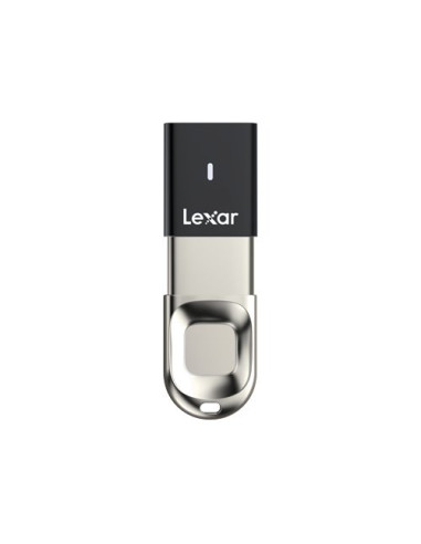 Chiavetta USB Lexar LJDF35 32GBBK JUMPDRIVE F35 Fingerprint Black e Si