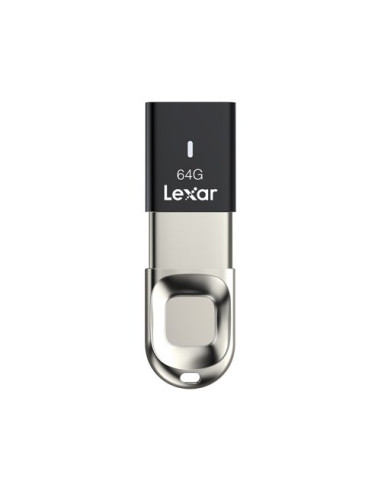 Chiavetta USB Lexar LJDF35 64GBBK JUMPDRIVE F35 Fingerprint Black e Si