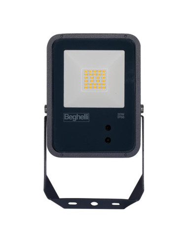 Proiettore con sensore presenza Beghelli 86182 FLOODLIGHT FL 10W Nero