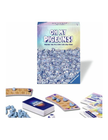 Gioco Ravensburger 22895 Oh My Pigeons!