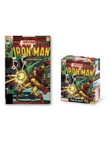 Puzzle Grandi Giochi PUA14000 PRIME 3D Marvel Ironman