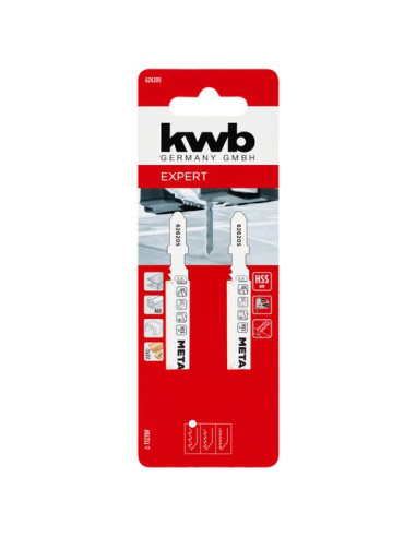 Set lame seghetto alternativo Kwb 49626205 EXPERT Per metallo