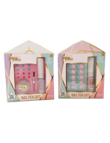 Nail Pen Set Nice 40044 PINK.IT Assortito