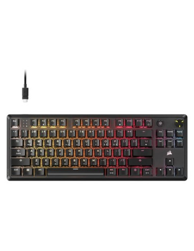 Tastiera computer Corsair CH 911911E IT K70 Core TKL RGB Wired Black