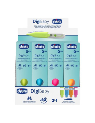 Termometro corporeo Chicco 11836 DIGIBABY Pediatrico Assortito