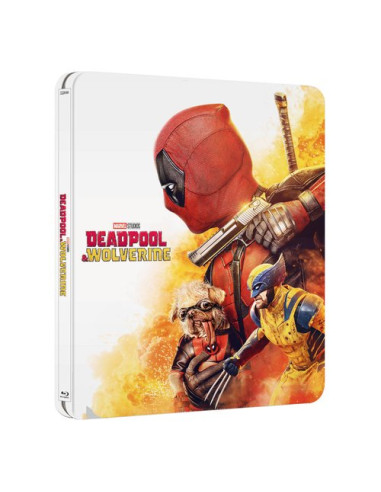 Blu Ray 4K Shawn Levy - Deadpool & Wolverine (Ltd Steelbook 01 - Deadp