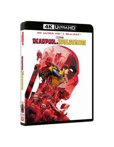 Blu Ray 4K Shawn Levy - Deadpool & Wolverine (4K Ultra Hd+Blu-Ray Hd)