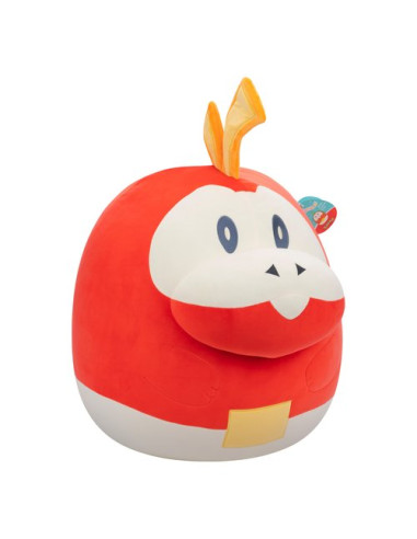 Peluche Jazwares SQ013000 SQUISHMALLOW Pokemon Fuecoco Rosso e Bianco