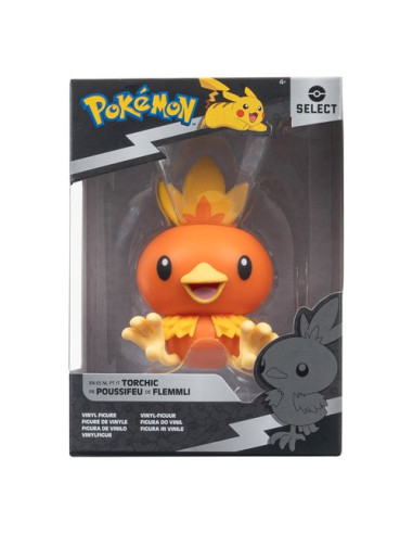 Battle Figure Vinile Rei Toys PK081800 POKEMON Assortito