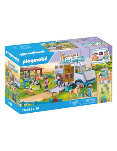 Trasporto cavalli e stalla Playmobil 71493 HORSES OF WATERFALL