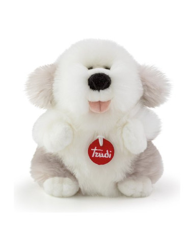 Peluche Trudi TUDH0000 FLUFFIES Fluffy Cane Grigio e Bianco