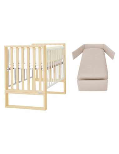 Set lettino infanzia Evolutivo Italbaby 070 1110 14 INFINITO Naturale