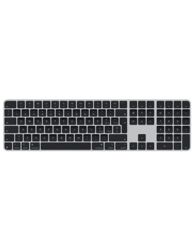 Tastiera computer Apple MXK83T A MAGIC KEYBOARD Touch ID Silver e Blac