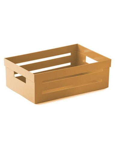 Cassetta Snips 090300 STORAGE BOX Multiuso Impilabile Senape