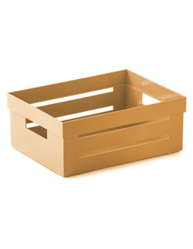 Cassetta Snips 090299 STORAGE BOX Multiuso Impilabile Senape