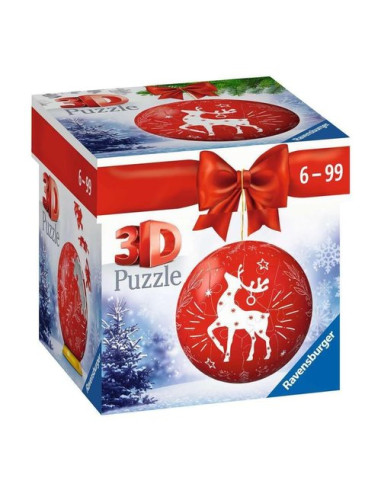 Puzzle Ravensburger 83134 3D Palla di Natale