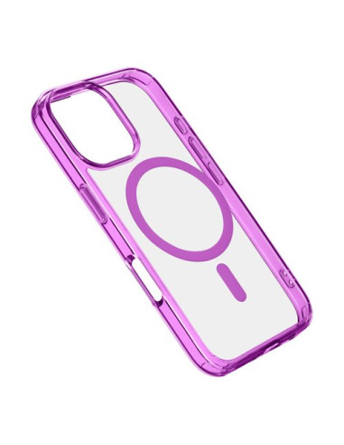 Cover Cellular Line ICONICMAGIPH16PRMP IPHONE ICONIC MAG Pink e Clear