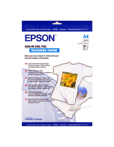 Carta transfert Epson C13S041154 Iron On Cool Peel