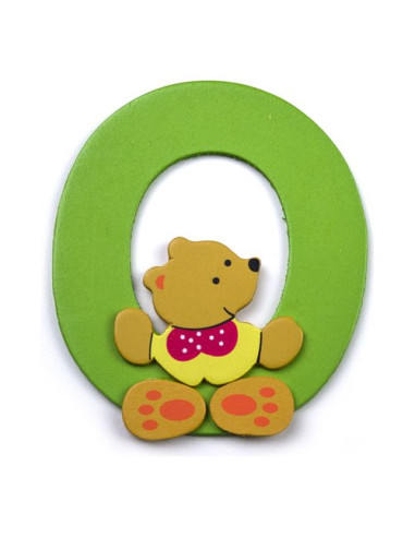 Accessorio decorativo Baby Idea 23000945 Lettera O Assortito