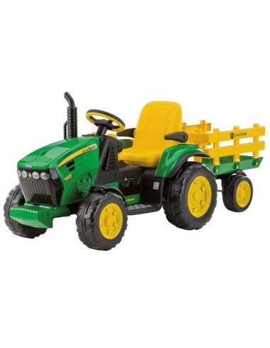 Trattore elettrico Peg Perego OR0047 JOHN DEERE Ground Force Verde e G