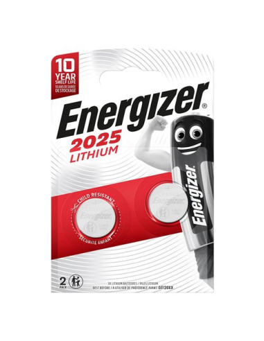 Batteria CR2025 Energizer 638708 LITHIUM