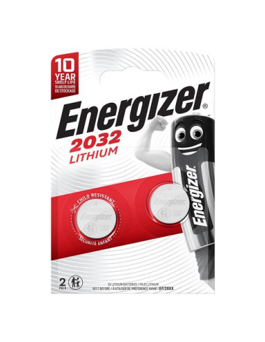 Batteria CR2032 Energizer 637986 LITHIUM