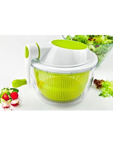 Centrifuga insalata Amicasa TF913 VORTEX Bianco e Verde