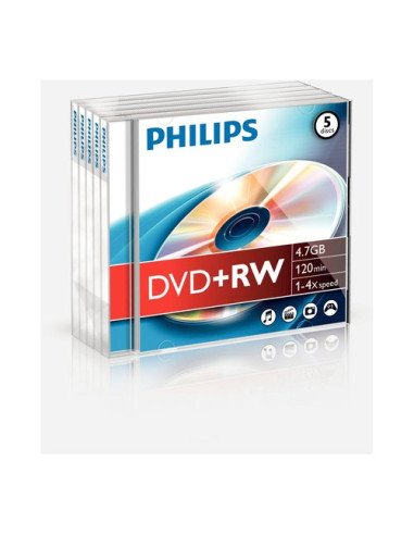 Supporti registrabili Philips DW4S4J05F 10 Jewel Case