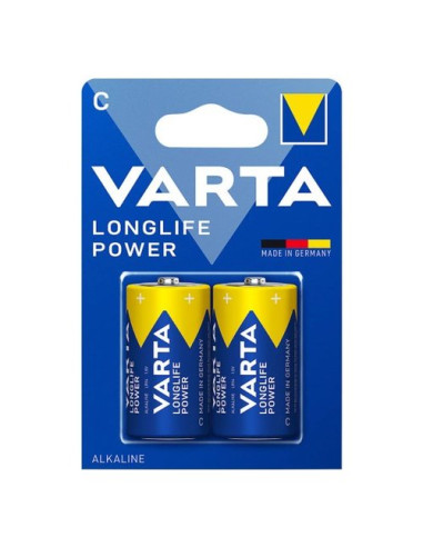 Batteria Mezza Torcia C Varta 04914121412 LONGLIFE POWER