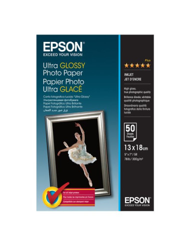 Carta fotografica Epson C13S041944 Ultra Glossy Photo Paper