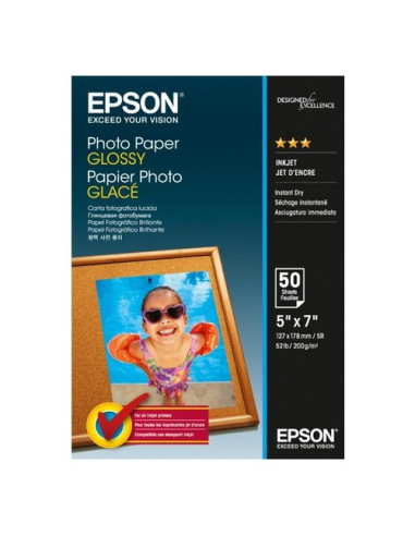 Carta fotografica Epson C13S042545 Glossy Photo Paper