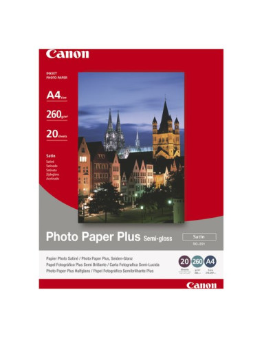 Carta fotografica Canon 1686B021 Photo Paper Plus Semi Gloss Sg 201