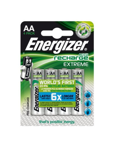 Batteria Stilo AA ricaricabile Energizer 535 416893 00 EXTREME