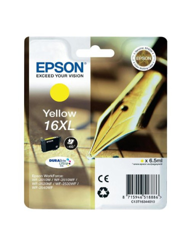 Cartuccia stampante Epson C13T16344022 DURABRITE ULTRA T16 Xl