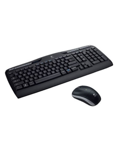 Tastiera e mouse Logitech 920 003971 MK SERIES Mk330 Combo Nero