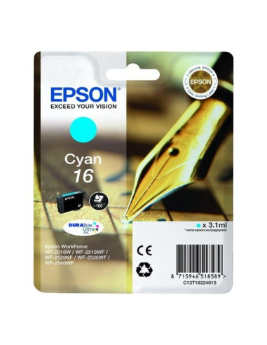 Cartuccia stampante Epson C13T16224020 DURABRITE ULTRA T16